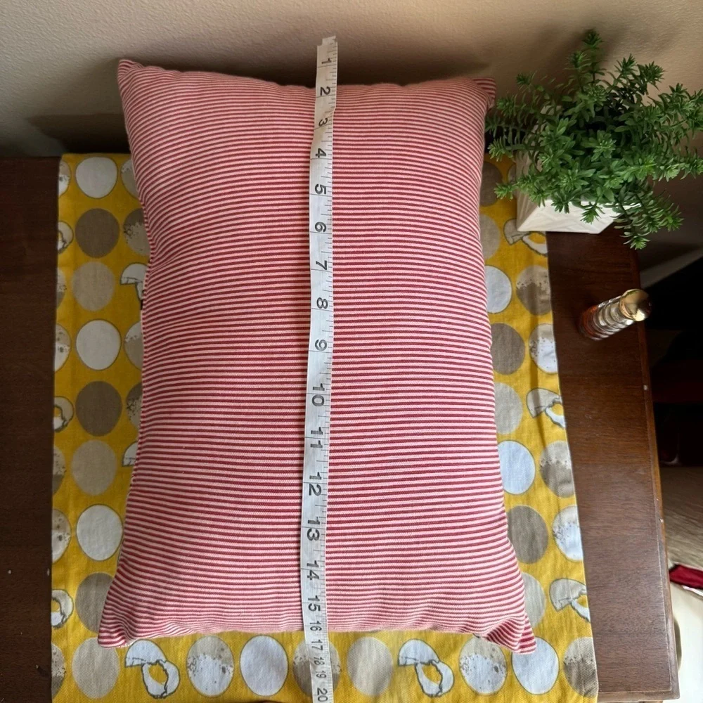 Embroidered Crowd sketch small pillow